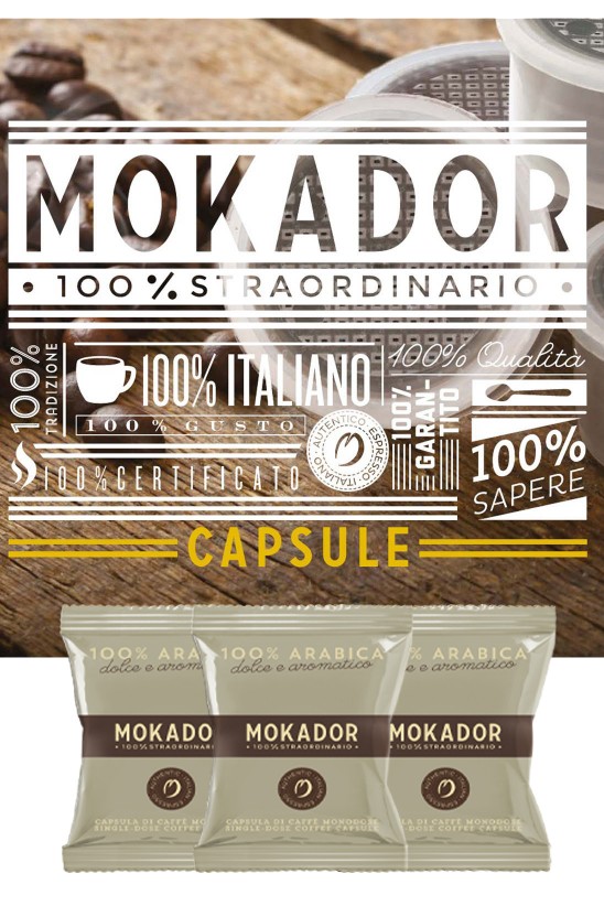 100% Arabica espresso capsule coffee